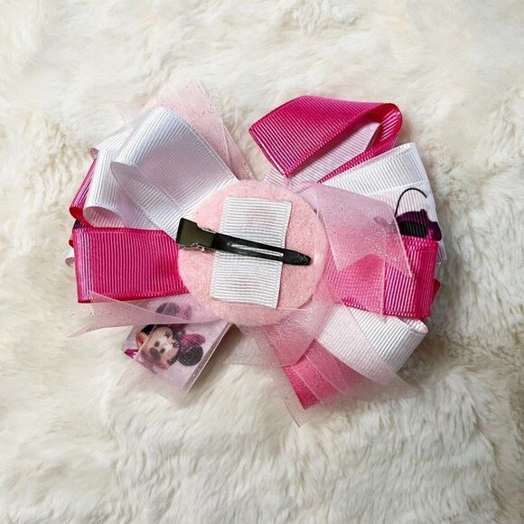 🔮 5/$25‎ Handmade Disney Minnie Mouse Bow & Headband - Picture 8 of 8